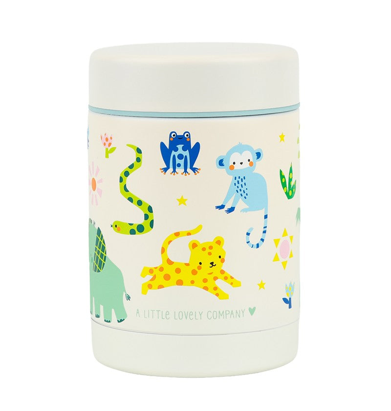 Termo acero isotérmico Jungla 300ml - A Little Lovely Company