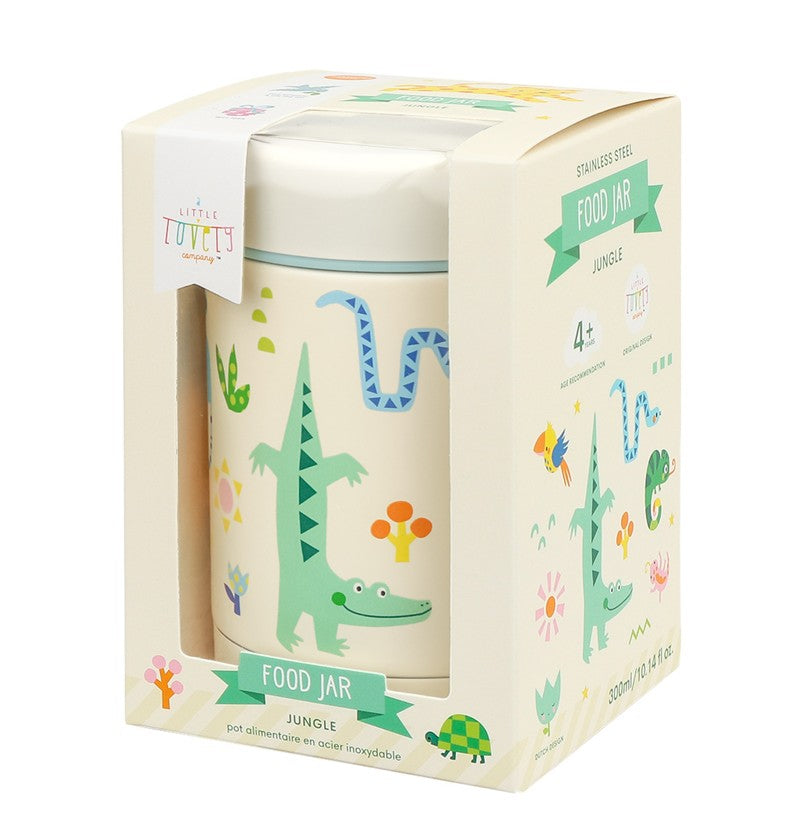 Termo acero isotérmico Jungla 300ml - A Little Lovely Company