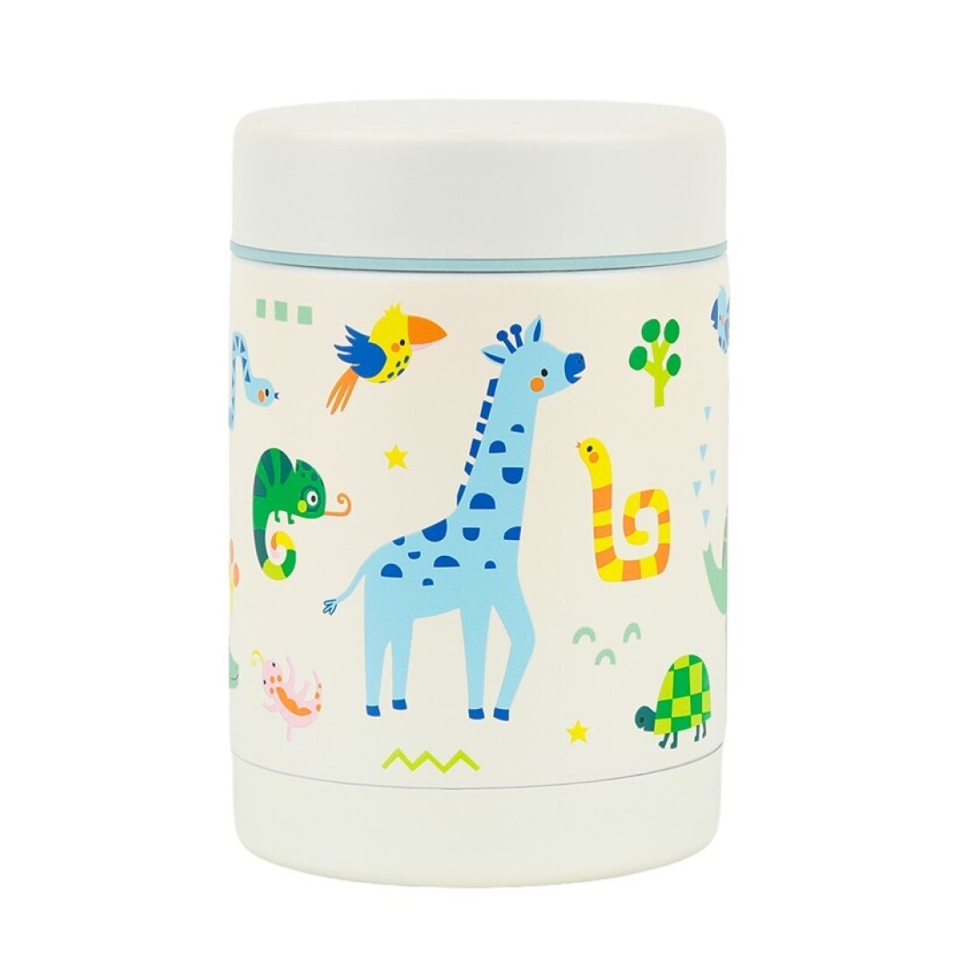 Termo acero isotérmico Jungla 300ml - A Little Lovely Company