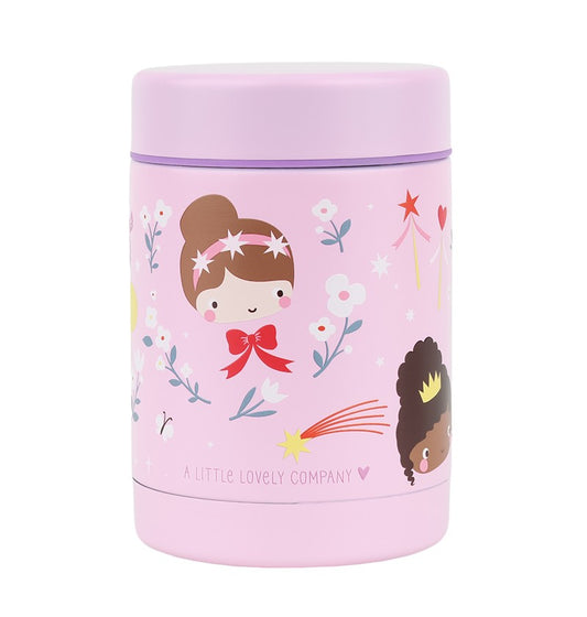 Termo acero isotérmico Princesas 300ml - A Little Lovely Company