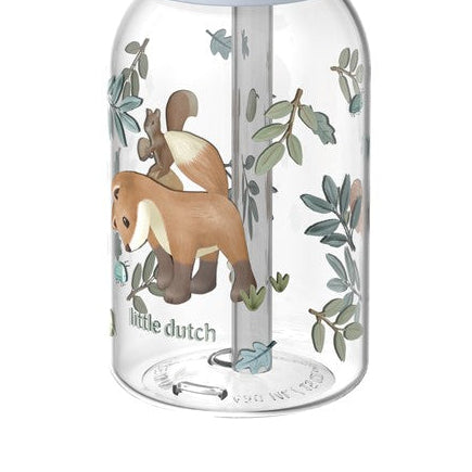 Botella Pajita Campus Forest Friends 450ml - Little Dutch x Mepal