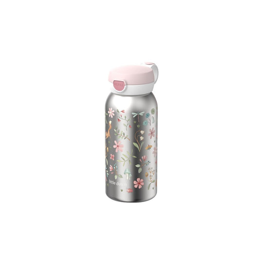 Botella Flip Cap Acero Fairy Wonders 600ml - Little Dutch x Mepal
