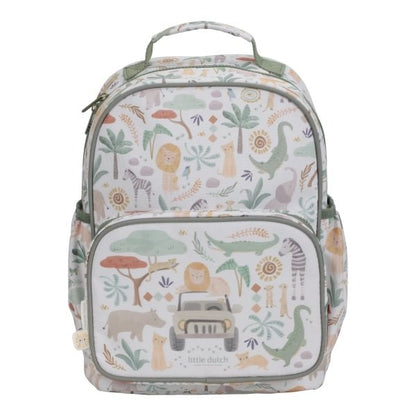 Mochila Grande Safari Friends - Little Dutch