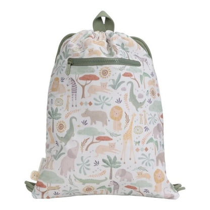 Mochila Saco Gym Safari Friends - Little Dutch