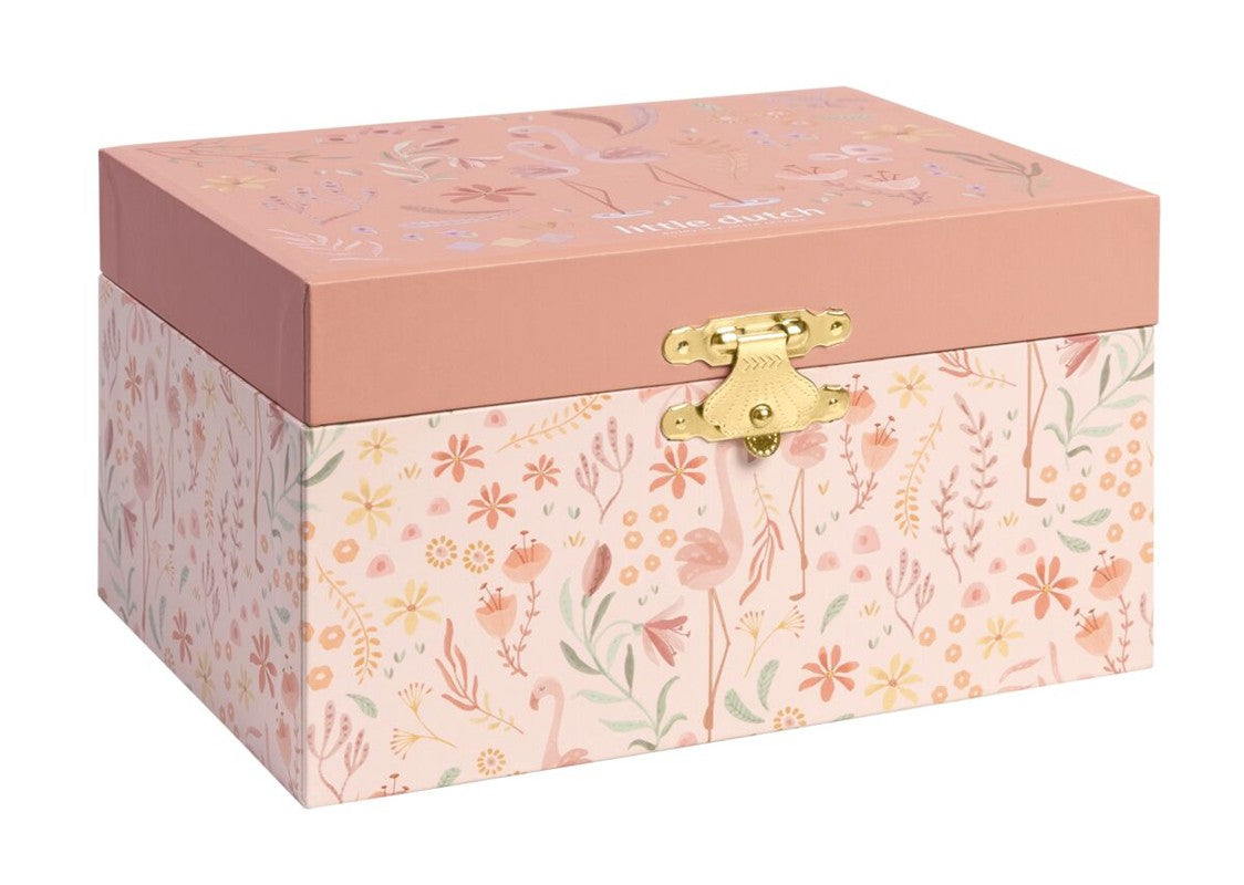 Caja de música joyero Flamenco Safari - Little Dutch