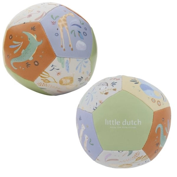 Pelota mini blandita Safari Friends - Little Dutch