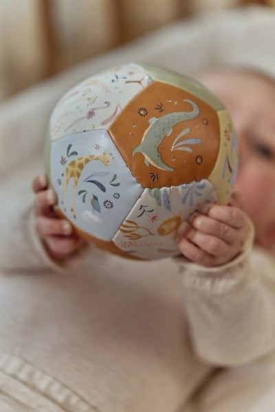 Pelota mini blandita Safari Friends - Little Dutch