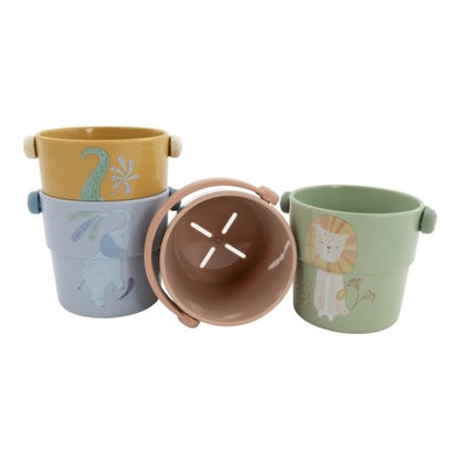 Cubitos de Baño Safari Friends – Little Dutch