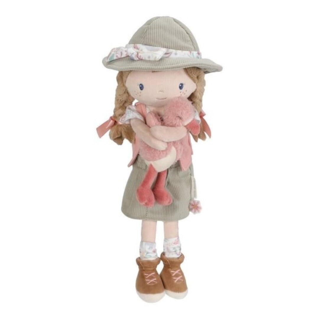Rosa Exploradora Muñeca Blandita - Little Dutch