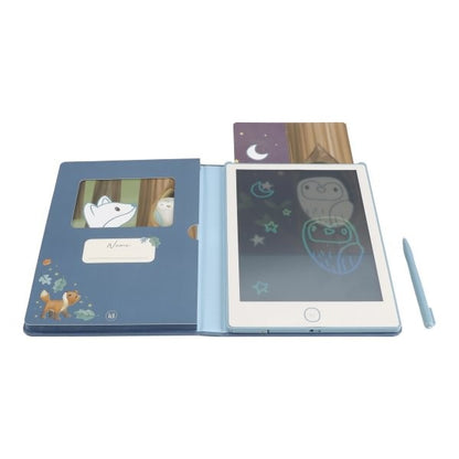 Tablet de Dibujo Azul Forest Friends – Little Dutch