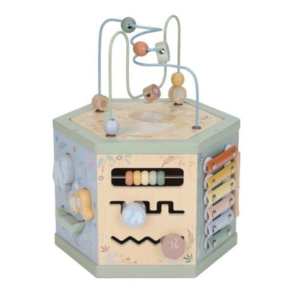 Cubo actividades Hexagonal Safari Friends - Little Dutch