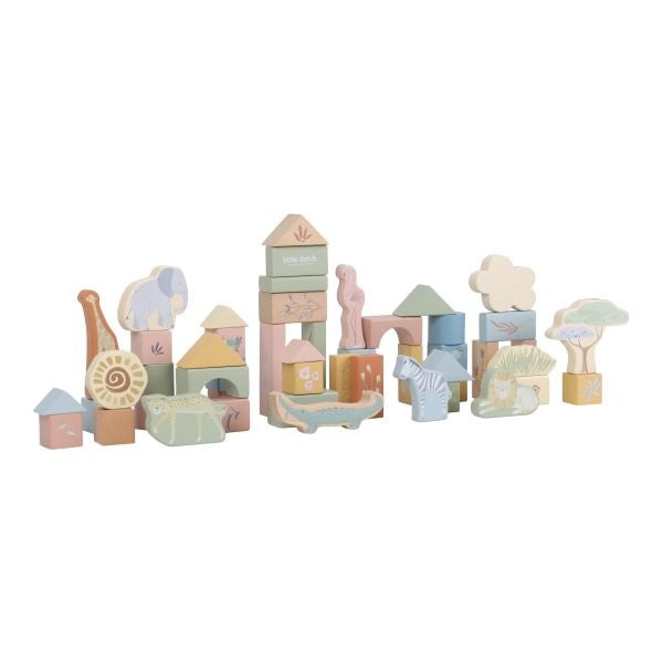Bloques de Construcción Safari Friends – Little Dutch