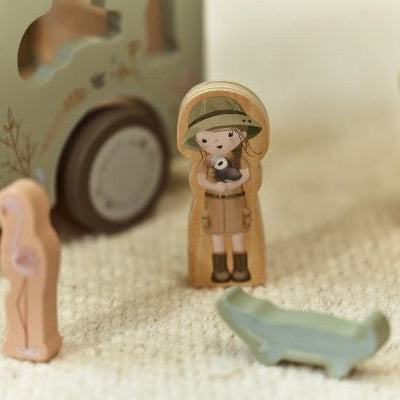 Coche Encaja las Formas Safari Friends – Little Dutch