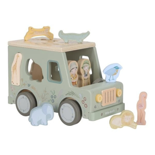 Coche Encaja las Formas Safari Friends – Little Dutch