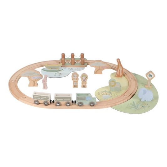Sistema Tren Safari Friends - Little Dutch