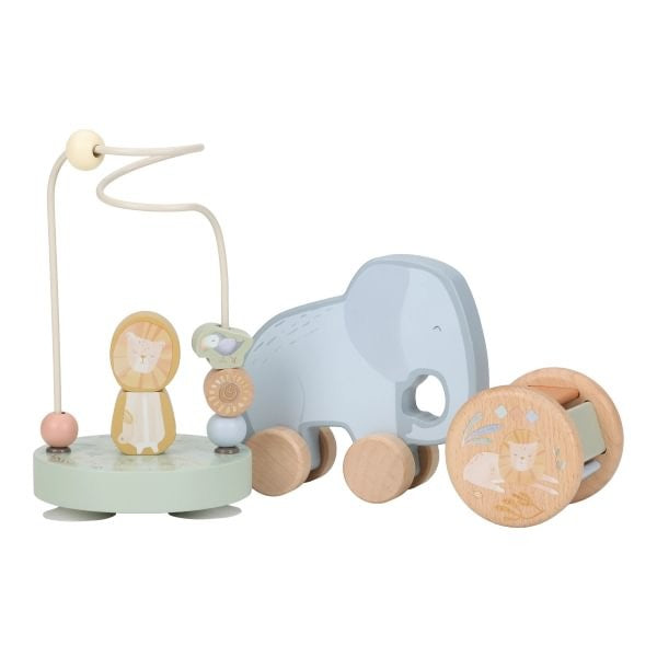Caja regalo madera Safari Friends - Little Dutch