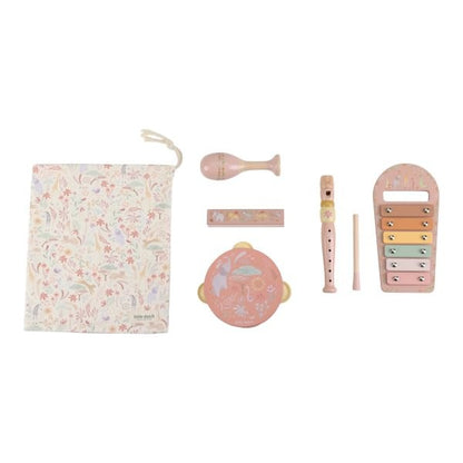 Set Musical Rosa Safari Friends - Little Dutch
