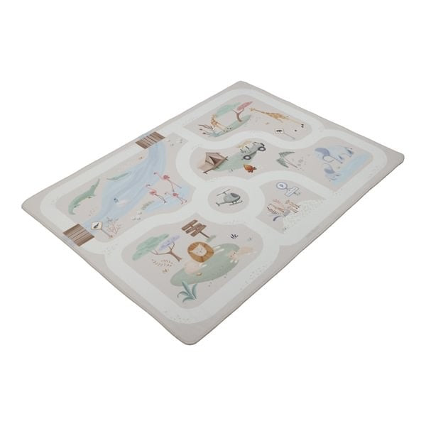 Alfombra de Carreteras Safari Friends - Little Dutch