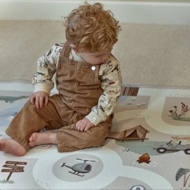 Alfombra de Carreteras Safari Friends - Little Dutch
