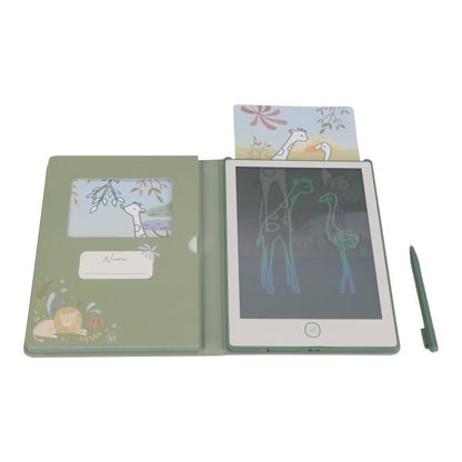 Tablet de Dibujo Verde Safari Friends – Little Dutch