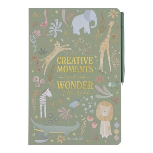 Tablet de Dibujo Verde Safari Friends – Little Dutch