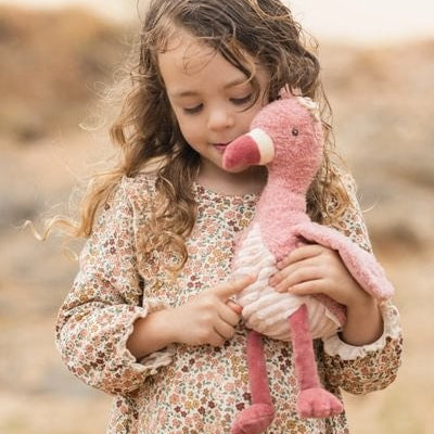 Peluche Flamenco 35cm Safari Friends - Little Dutch