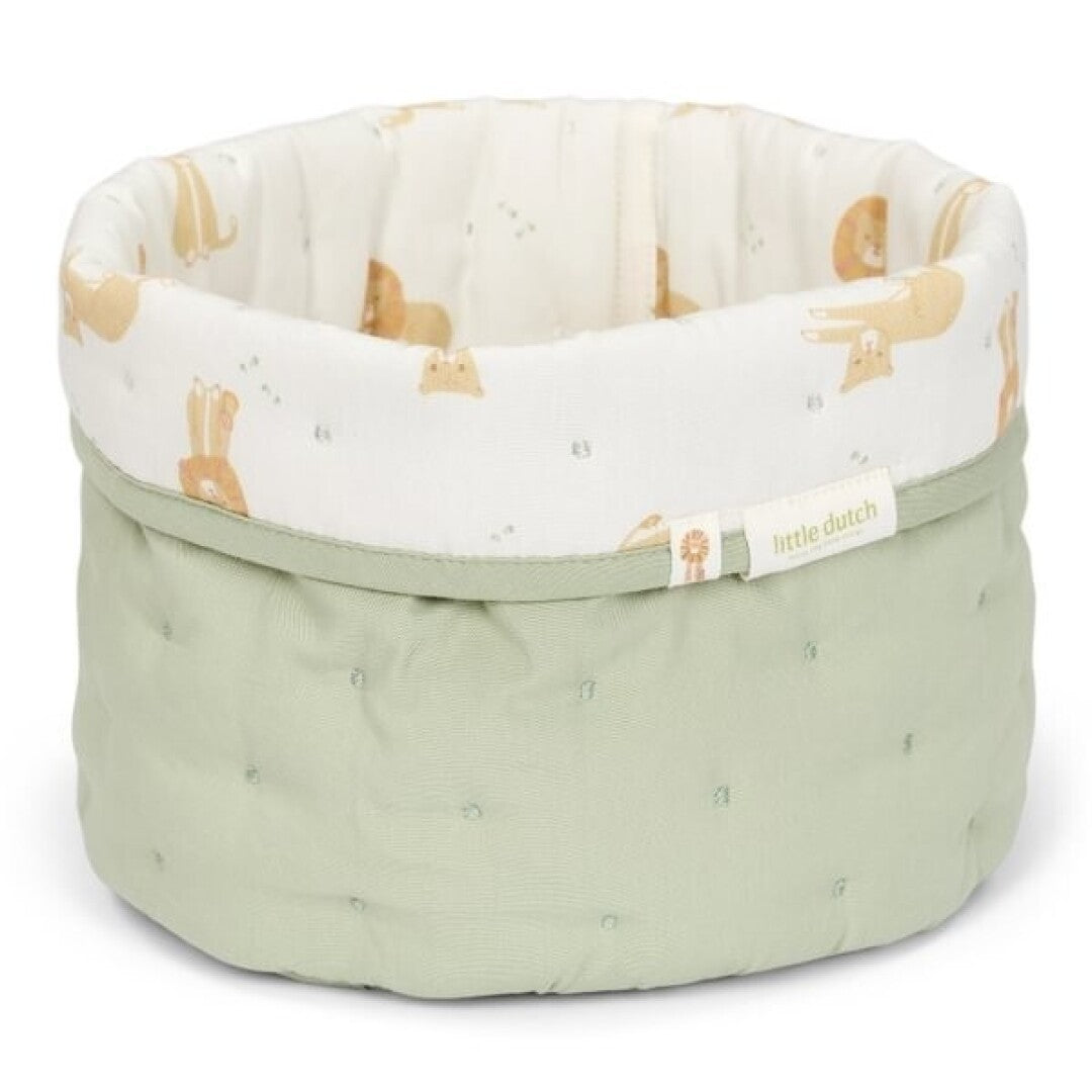 Cesta Almacenamiento Pequeña León Safari Friends - Little Dutch