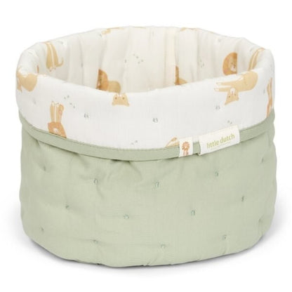 Cesta Almacenamiento Pequeña León Safari Friends - Little Dutch