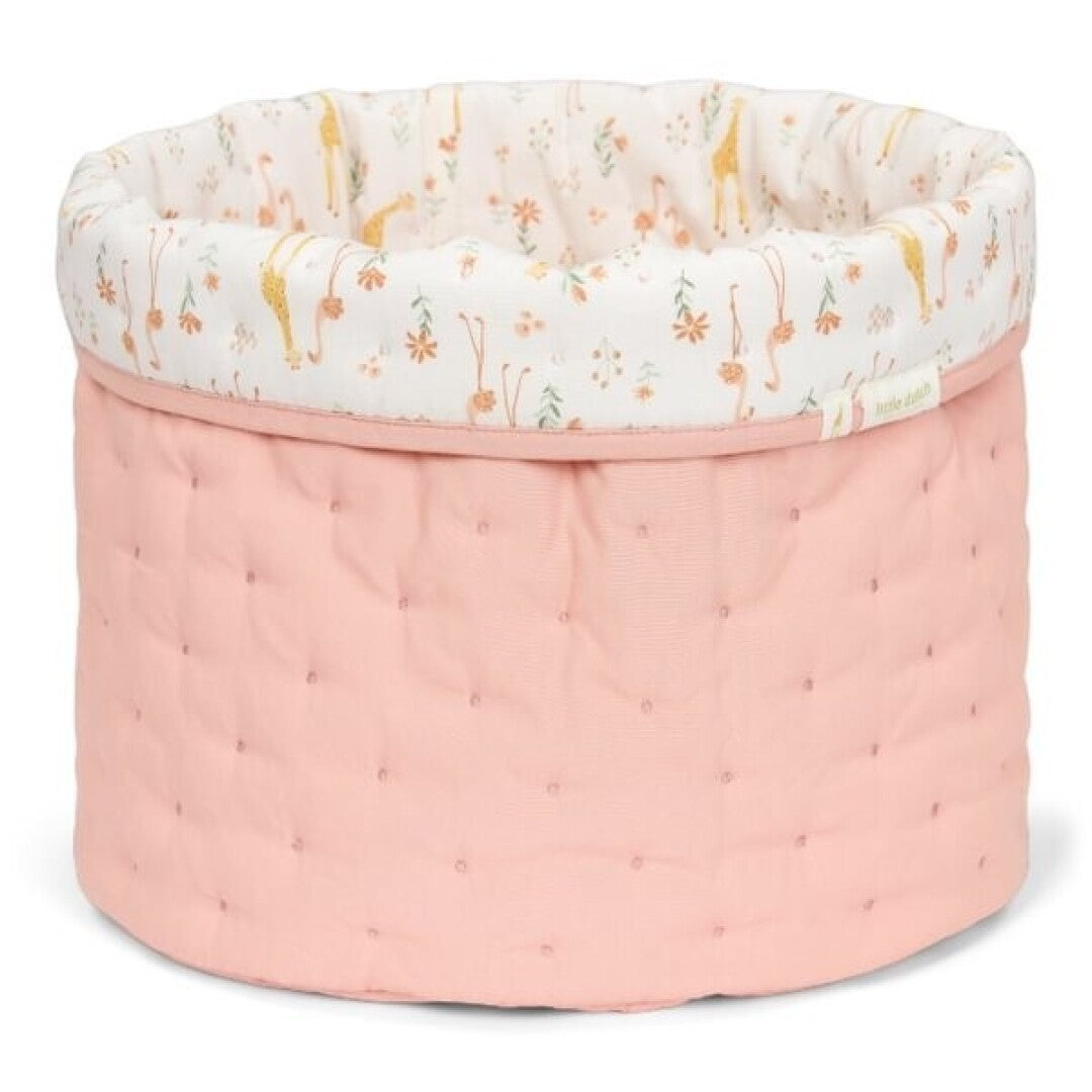 Cesta Almacenamiento Pequeña Blooming Safari Friends - Little Dutch