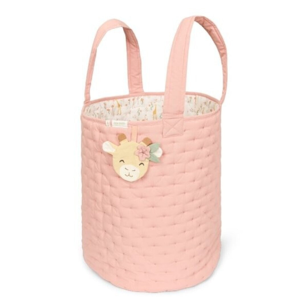Maxi Cesta Almacenamiento Jirafa Safari Friends - Little Dutch