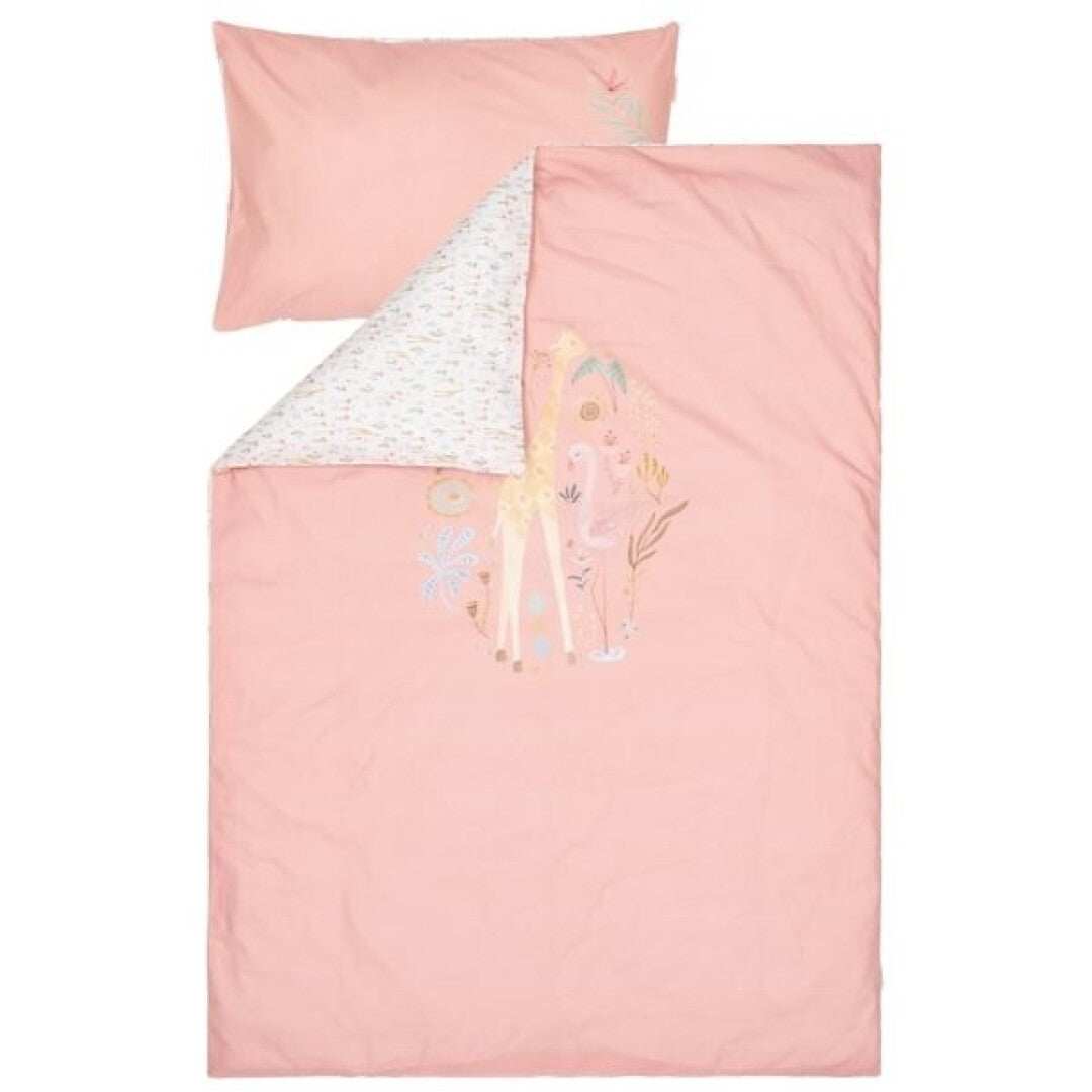 Funda nórdica cama infantil Blooming Safari Friends – Little Dutch