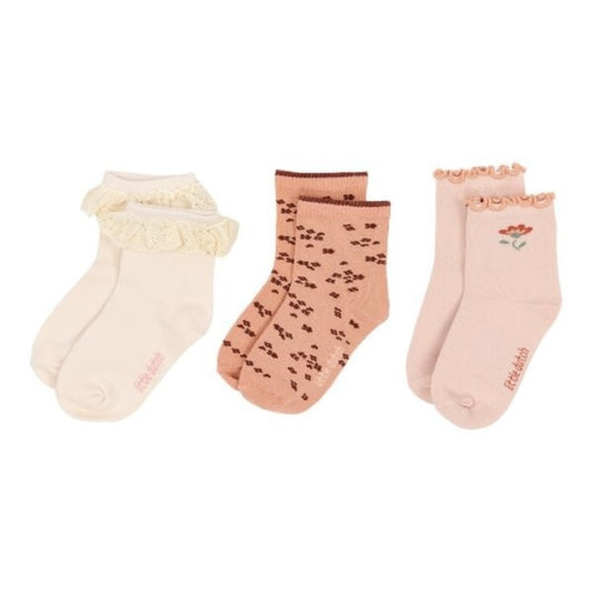 Pack 3 Calcetines Niña Safari Friends – Little Dutch