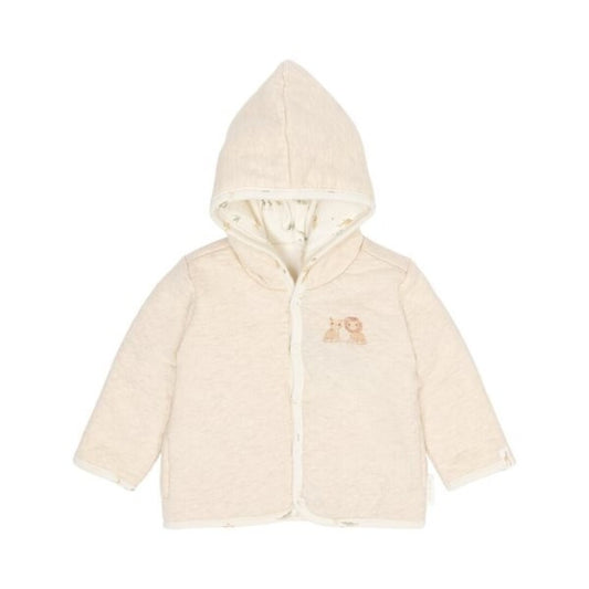 Chaqueta Reversible Vainilla Melee Safari Friends – Little Dutch