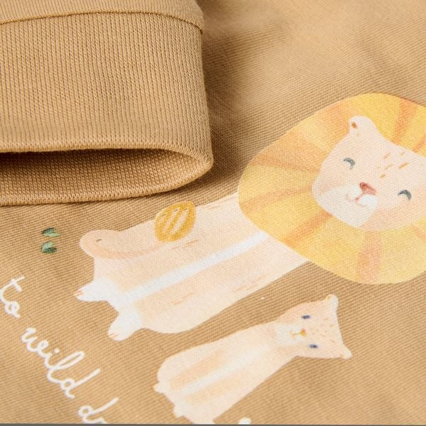 Pijama Lion Tostado – Little Dutch