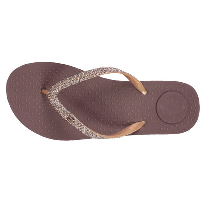 Cholas tira brillante marrón - Isotoner