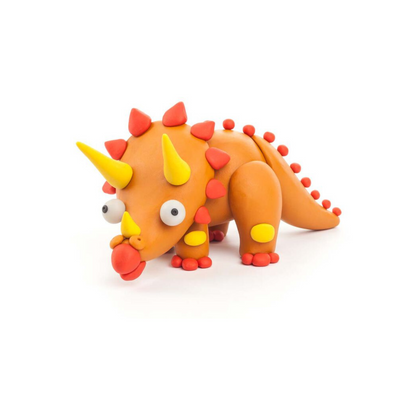 Plastilina interactiva Triceratops - Hey Clay