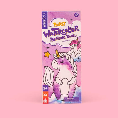 Libro de acuarelas Unicornios MierEdu