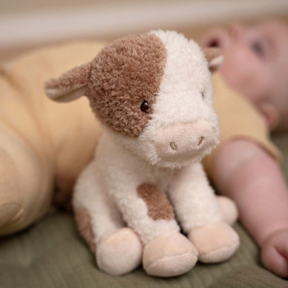 Peluche vaca 17cm Pequeña Granja - Little Dutch