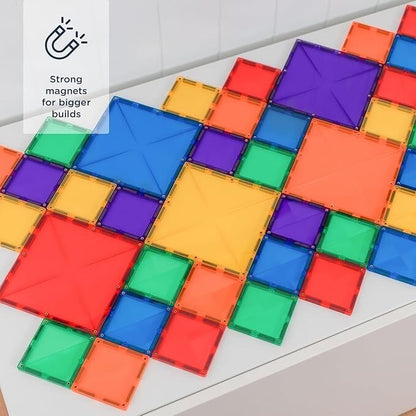 Rainbow Square Pack 42 pc - Connetix