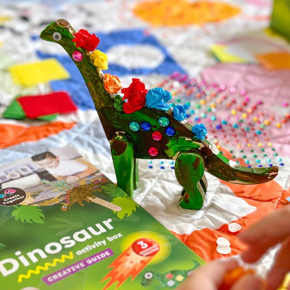 Dinosaur Collage Sensory - My Creative Box