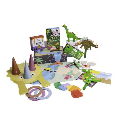 Dinosaur Collage Sensory - My Creative Box