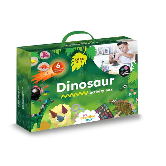 Dinosaur Collage Sensory - My Creative Box