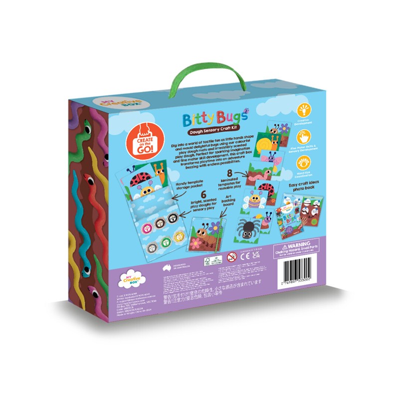 Bitty Bugs Dough Sensory - My Creative Box