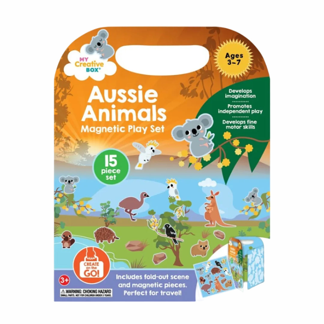 Aussie Animals Magnetic Play Set - My Creative Box
