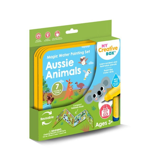 Aussie Animals Magic Water Painting Set - My Creative Box