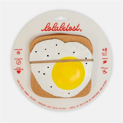 Mordedor tostada huevo - Lolaletost