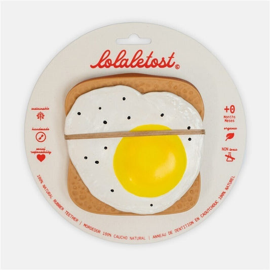 Mordedor tostada huevo - Lolaletost