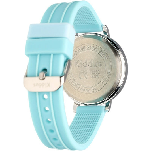 Reloj aprendizaje silicona turquesa -  Kiddus