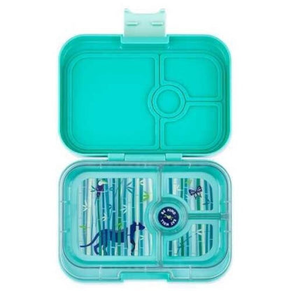 Caja almuerzo panino 4C aqua panther - Yumbox