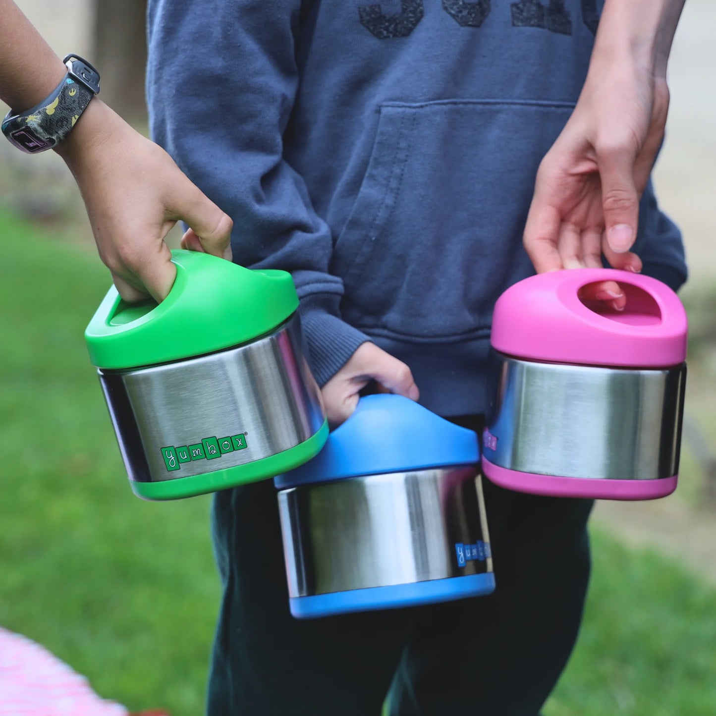 Termo de sólidos Apple Green - Yumbox